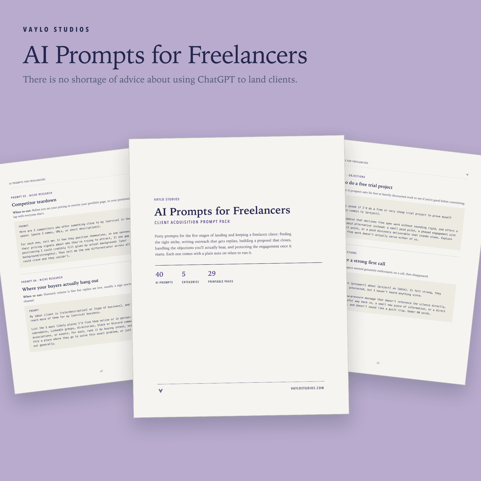 AI Prompts for Freelancers